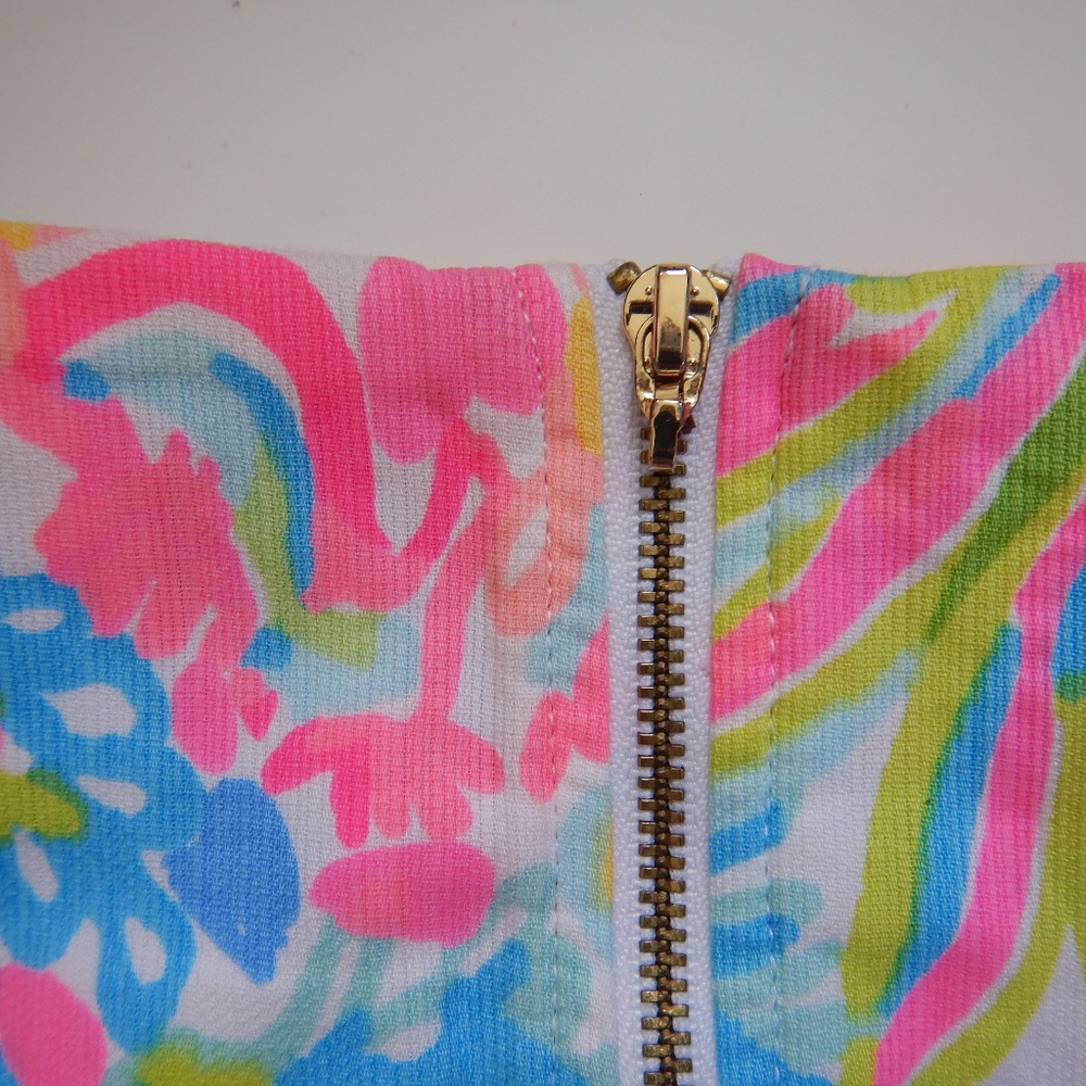 Lilly Pulitzer Colorful Floral Skort - Picture 2 of 12